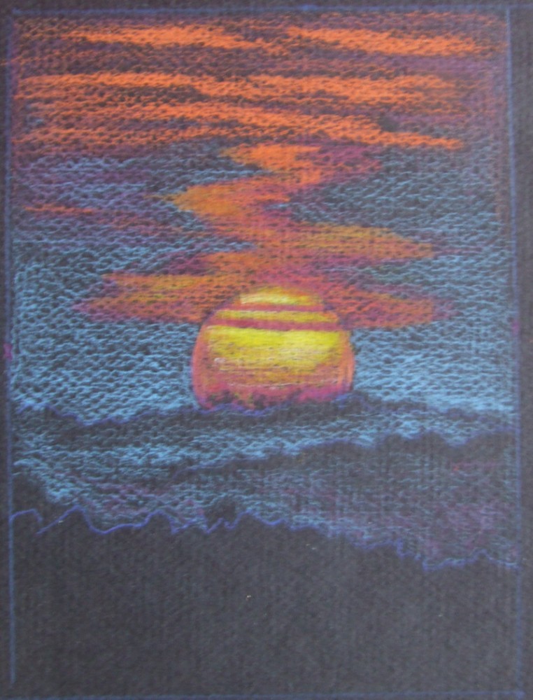 Drawing of Sunset